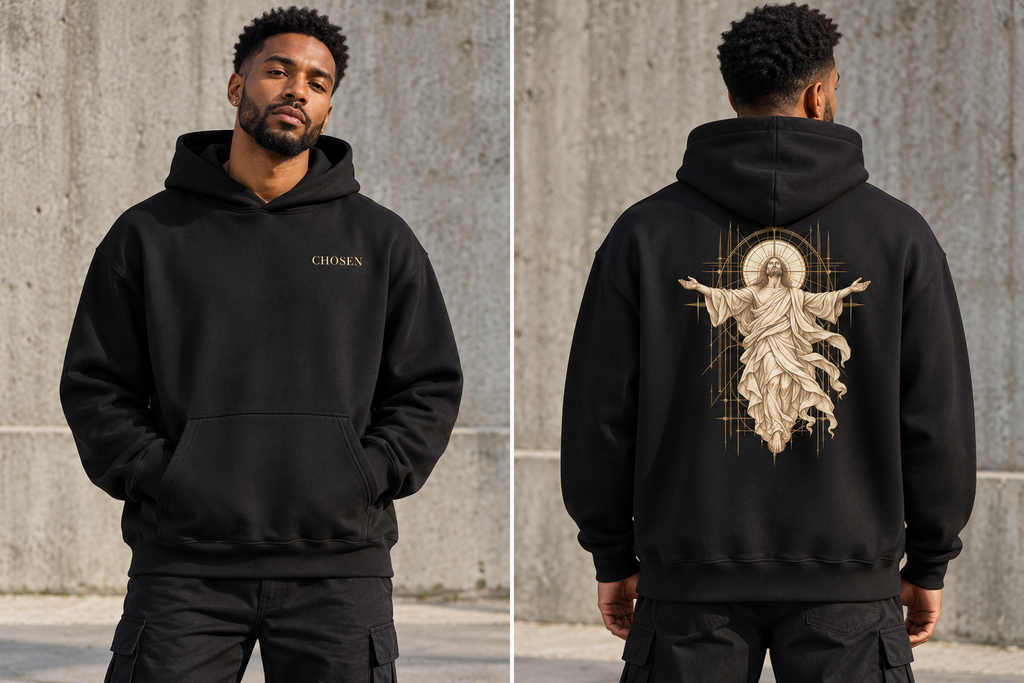 Oversized heavyweight hoodie