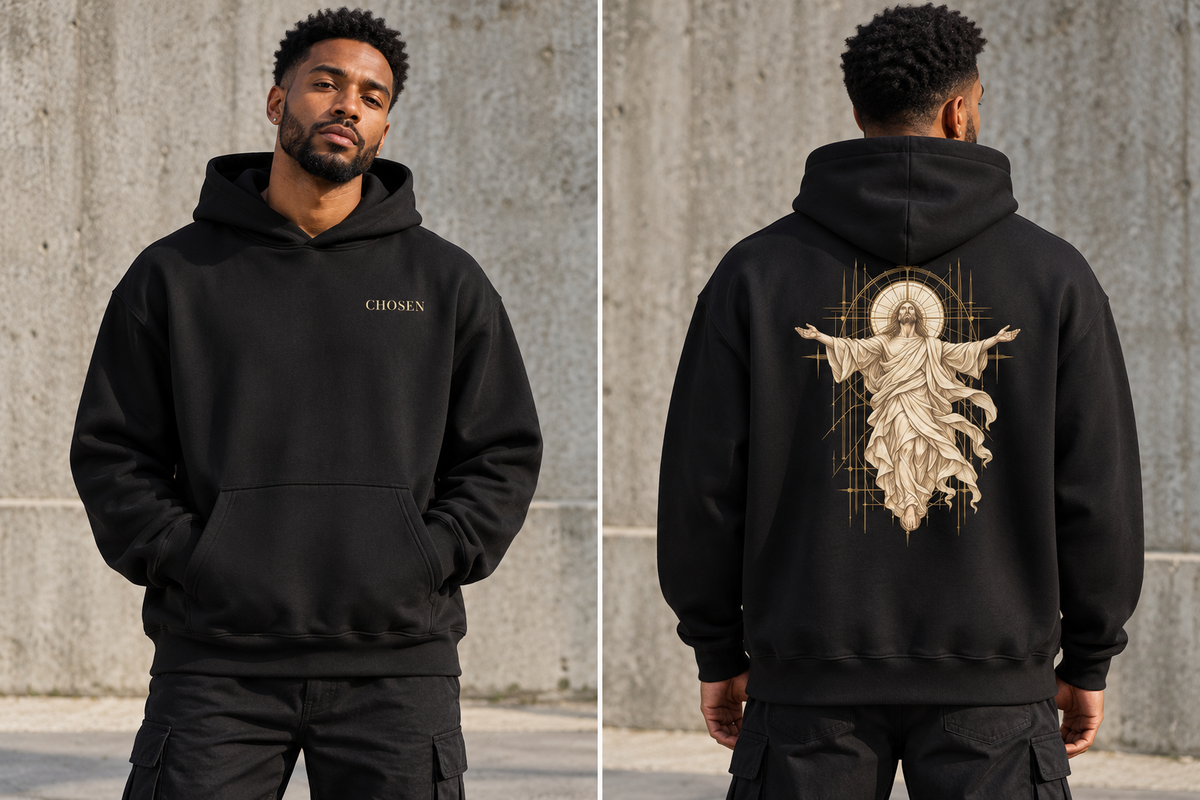 Oversized heavyweight hoodie